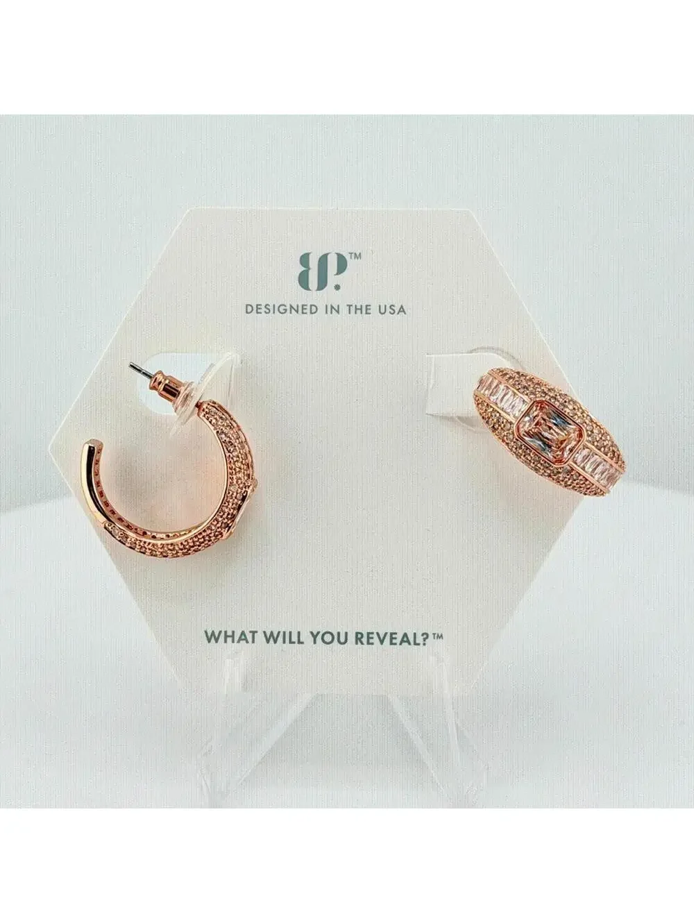 Bomb Party Hoop Earrings 